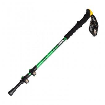 LTP03专业登山杖碳素超轻三节户外杖外锁伸缩内锁减震二合一手杖