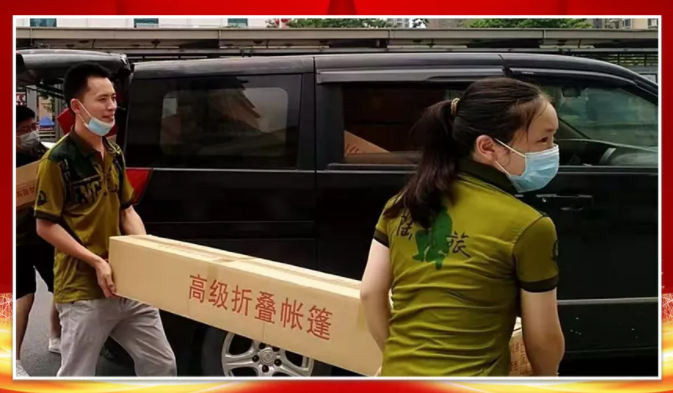 陆战旅应急物资保障队助力广州疫情防控(图4)