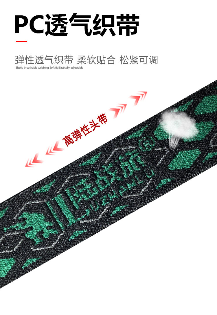 LO114红白双色光源头灯10W(图11)